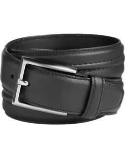 Florsheim Surge Leather Belt, Black