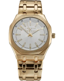 Joseph Abboud Watch, Gold And White