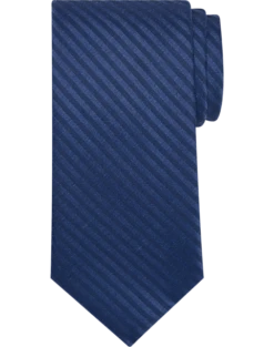Calvin Klein Narrow Tie, Royal Blue Stripe