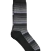 Egara Black Stripe Socks, 1 Pair