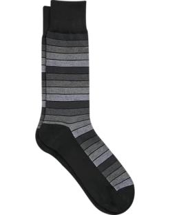 Egara Black Stripe Socks, 1 Pair