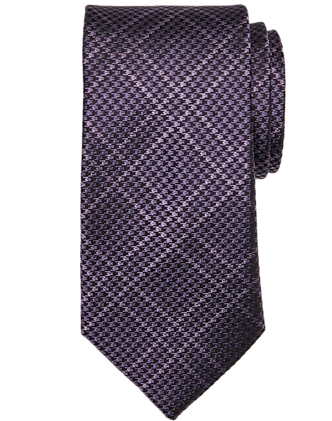 Joseph Abboud Narrow Tie, Purple Tonal Plaid 1 Joseph Abboud Narrow Tie, Purple Tonal Plaid