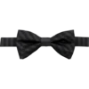 Pronto Uomo Pre-Tied Bow Tie, Black Stripe