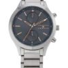 Joseph Abboud Watch, Silver & Slate Gray