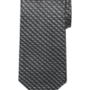 Pronto Uomo Narrow Tie, Black Tonal Pattern