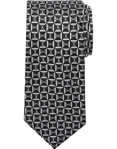 Pronto Uomo Geo Tie, Black 1 Pronto Uomo Geo Tie, Black