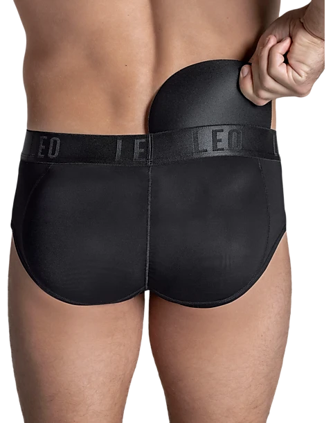 Leo By Leonisa Butt Lift Padded Briefs, Black 4 Leo By Leonisa Butt Lift Padded Briefs, Black - Image 4