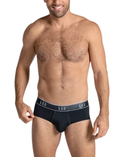 Leo By Leonisa Microfiber Briefs, Black
